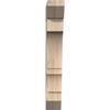 3 1/2"W x 16"D x 24"H Balboa Slat Smooth Bracket, Douglas Fir view 2