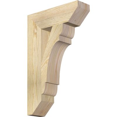4"W x 14"D x 22"H Olympic Slat Rough Sawn Bracket, Douglas Fir