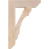 3 1/2"W x 16"D x 24"H Olympic Slat Smooth Bracket, Douglas Fir view 3