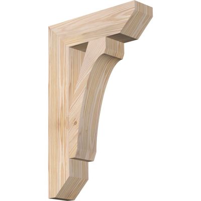 3 1/2"W x 14"D x 22"H Legacy Slat Smooth Bracket, Douglas Fir