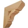 4"W x 14"D x 14"H Merced Slat Rough Sawn Bracket, Douglas Fir view 1