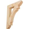 5 1/2"W x 32"D x 44"H Merced Slat Smooth Bracket, Douglas Fir view 1