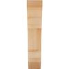 3 1/2"W x 16"D x 20"H Merced Slat Smooth Bracket, Douglas Fir view 2