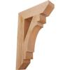 3 1/2"W x 16"D x 24"H Merced Slat Smooth Bracket, Douglas Fir view 1