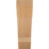 4"W x 14"D x 14"H Traditional Slat Rough Sawn Bracket, Douglas Fir view 2