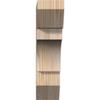 3 1/2"W x 14"D x 14"H Westlake Slat Smooth Bracket, Douglas Fir view 2