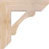 3 1/2"W x 16"D x 16"H Legacy Slat Smooth Bracket, Douglas Fir view 3