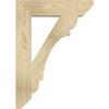 4"W x 20"D x 28"H Olympic Slat Rough Sawn Bracket, Douglas Fir view 3