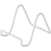 Bard's Vinyl Covered White Wire Easel Stand, 3" H x 3" W x 4.5" D, Pack of 12 view 1