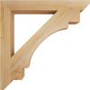 4"W x 36"D x 36"H Merced Slat Rough Sawn Bracket, Douglas Fir view 3