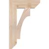 3 1/2"W x 14"D x 22"H Westlake Slat Smooth Bracket, Douglas Fir view 3