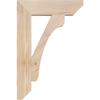 3 1/2"W x 16"D x 24"H Legacy Slat Smooth Bracket, Douglas Fir view 3
