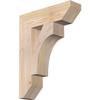 3 1/2"W x 14"D x 18"H Westlake Slat Smooth Bracket, Douglas Fir view 1