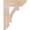 3 1/2"W x 14"D x 18"H Westlake Slat Smooth Bracket, Douglas Fir view 3
