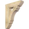 4"W x 18"D x 22"H Olympic Slat Rough Sawn Bracket, Douglas Fir view 1