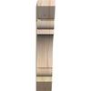 4"W x 18"D x 22"H Olympic Slat Rough Sawn Bracket, Douglas Fir view 2