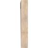 5 1/2"W x 30"D x 38"H Balboa Slat Smooth Bracket, Douglas Fir view 4
