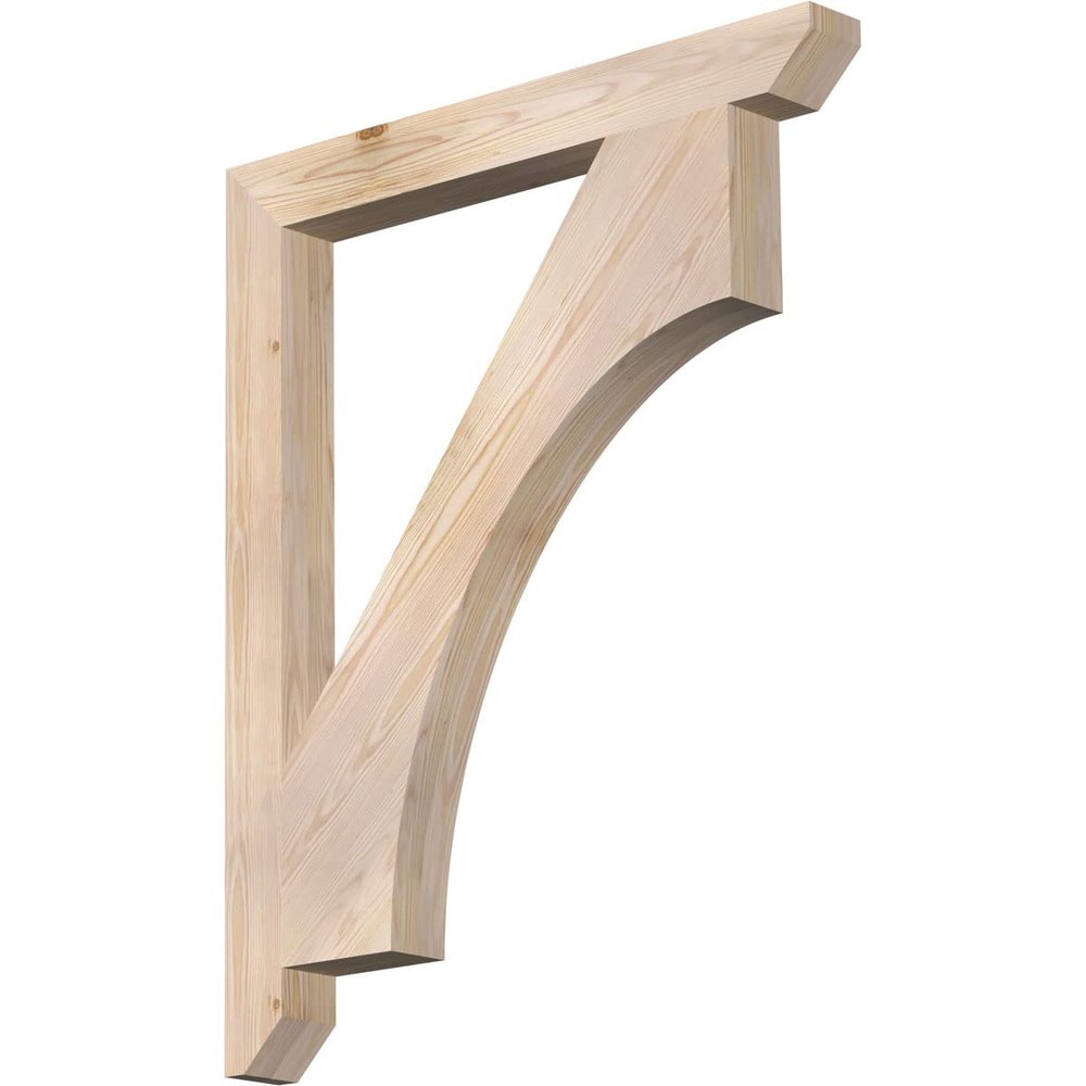 3 1/2"W x 34"D x 42"H Westlake Slat Smooth Bracket, Douglas Fir