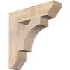 3 1/2"W x 16"D x 16"H Westlake Slat Smooth Bracket, Douglas Fir view 1