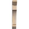 3 1/2"W x 16"D x 24"H Westlake Slat Smooth Bracket, Douglas Fir view 2