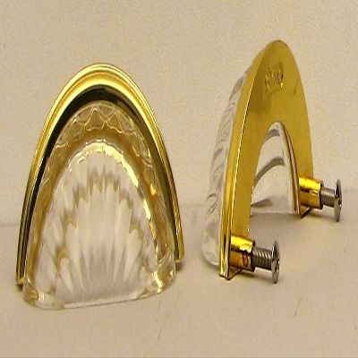 Classic Dresser Drawer Pull - Clear