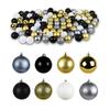 100Pk Christmas Shatterproof Ornaments-Multi view 2