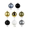 100Pk Christmas Shatterproof Ornaments-Multi view 3