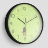 BcofoA Wall Clock,Silent Non-Ticking Cartoon Wall Clock, Childrens Room, Living Room Wall Clock, Home Personality, Creative Fashion Clock, no Punching, Silent and Silence. view 2