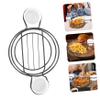 1set Versatile Iron Snack Basket for Fried Chips Fruits and Vegetables Stylish Decorative Storage for Home and Kitchen Use view 3