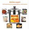 5L small family kitchen pressure cooker,mini pressure cookers,multiple safety protection high-speed cooker,explosion-proof safety relief valve,suitable for family picnics,etc.,open flame,gas use view 3