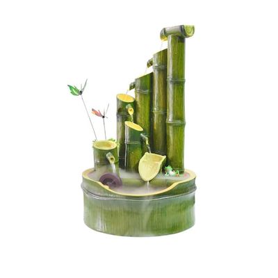 YKHB Tabletop Fountain Desktop Fountain Waterfall Fountain Desktop Mini Rock Art Tabletop Fountain Suitable for Home Office Bedroom Desk Decoration Best Gift (Color : B)