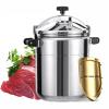 7L small family kitchen pressure cooker,mini pressure cookers,multiple safety protection high-speed cooker,explosion-proof safety relief valve,suitable for family picnics,etc.,open flame,gas use view 1