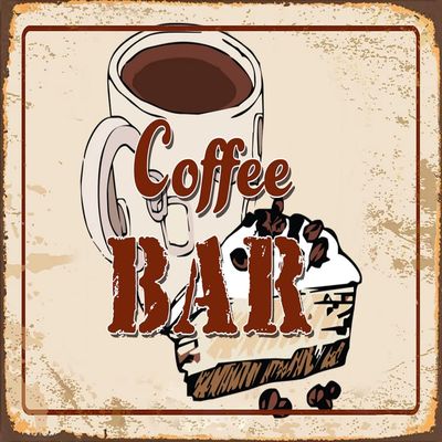 Sokomurg Retro Vintage Funny 12"x16"Indoor Coffee Shop Metal Aluminum Sign Garage Kitchen Decor Bar Pub Club Cafe Home Restaurant Wall Decor Art Sign Post Gifts for man