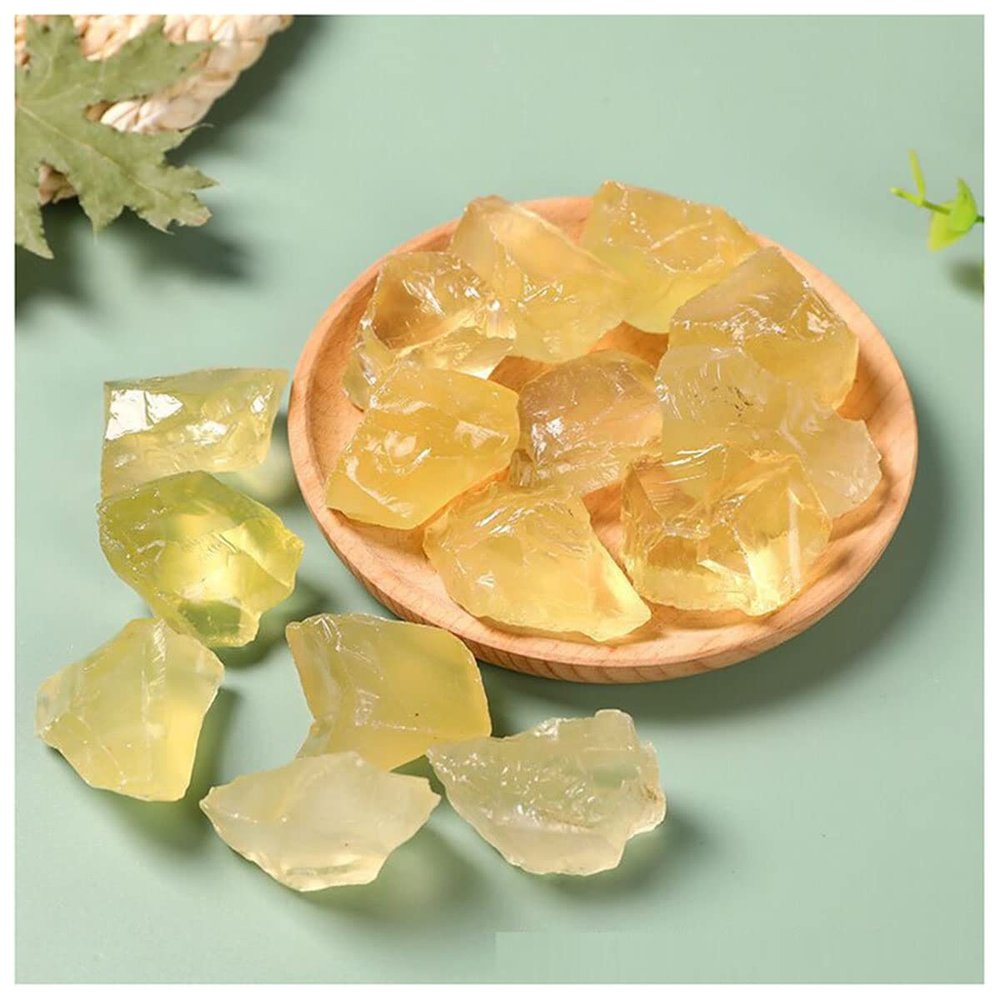 ZTBH Natural Meditation Crystal Natural Quartz Light Yellow Crystal Stones Crystal Stone (Color : Citrine Crystal, Size : 1pcs (35-40g))