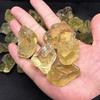 ZTBH Natural Meditation Crystal Natural Quartz Light Yellow Crystal Stones Crystal Stone (Color : Citrine Crystal, Size : 1pcs (35-40g)) view 4