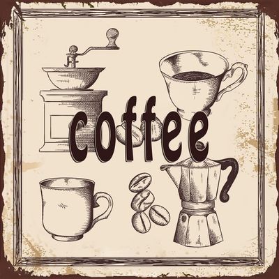 Sokomurg Retro Vintage Funny 12"x16"Indoor Coffee Metal Aluminum Sign Garage Kitchen Decor Bar Pub Club Cafe Home Restaurant Wall Decor Art Sign Post Gifts for man