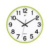 BcofoA Clocks Wall Clocks Living Room Fashion Creative Personality Clock Wall Watch Simple Household Silent Electronic Quartz Clock Wall 14-inch (Color : Green) view 1