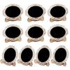 EXCEART 20pcs Mini Wooden Reusable Chalkboards Sturdy Stands for Weddings Parties Table Numbers and Message Boards Versatile Decorative Signs for Home and Events view 1