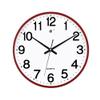 BcofoA Clocks Wall Clocks Living Room Fashion Creative Personality Clock Wall Watch Simple Household Silent Electronic Quartz Clock Wall 14-inch (Color : Purple) view 1
