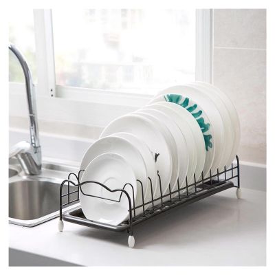Dish Holder Household Dish Drying Rack Kitchen Countertop Utensil Organizer Storage Kitchen Dishware Storage Stand Cup Drying Rack (Color : A)