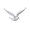 Ceramic White Dove Bird Handcrafted Sculpture 3D Wall Art Decor Home Living Room Office Wedding Gift 20cm view 1