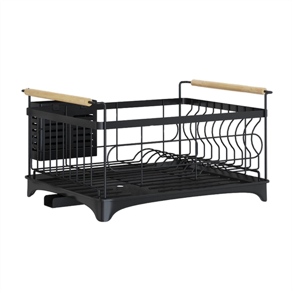 Dish Holder Dish Storage Rack Kitchen Dish Drainer Dish Rack Dish Drying Rack Organizer Multifunctional Storage Home Supplies Cup Drying Rack (Color : A)