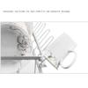 Dish Holder Dish Drying Rack Kitchen Shelf Organizer Over Sink Utensils Holder Bowl Dish Draining Shelf Kitchen Storage Rack Cup Drying Rack (Color : A) view 4