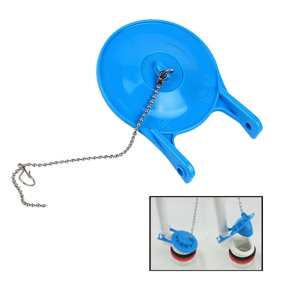 iayokocc 2 pcs Toilet Flapper Replacement, 3 Inch Flapper Replacement Water Saving Flap Cover Compatible with 99-788 - Oversized Sealing & Easy to Install(Blue)
