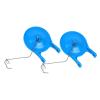 iayokocc 2 pcs Toilet Flapper Replacement, 3 Inch Flapper Replacement Water Saving Flap Cover Compatible with 99-788 - Oversized Sealing & Easy to Install(Blue) view 2