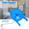 iayokocc 2 pcs Toilet Flapper Replacement, 3 Inch Flapper Replacement Water Saving Flap Cover Compatible with 99-788 - Oversized Sealing & Easy to Install(Blue) view 3