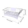 Dish Holder Kitchen Countertop Utensil Organizer Storage Kitchen Dishware Storage Stand Household Dish Drying Rack Cup Drying Rack (Color : A) view 2