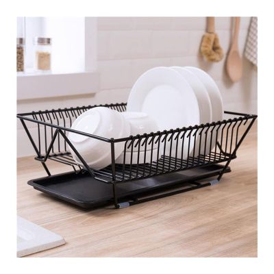 Dish Holder Household Dish Drying Rack Kitchen Countertop Utensil Organizer Storage Kitchen Dishware Storage Stand Cup Drying Rack (Color : A)