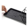 Dish Holder Household Dish Drying Rack Kitchen Countertop Utensil Organizer Storage Kitchen Dishware Storage Stand Cup Drying Rack (Color : A) view 4