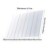 LYLFF Bathtub Cover Foldable Bath Insulation Cover Dustproof Bracket, PVC Bath Tub Bathroom Shelf (Size : 115x70x0.7cm) view 2